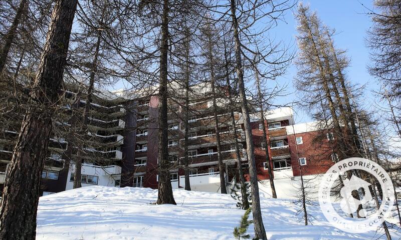 Ski verhuur Résidence l'Eyssina - MH - Vars - Buiten winter