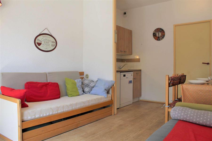 Skiverleih Studio Schlafnische 4 Personen (213) - Résidence l'Eyssina - Vars - Wohnzimmer