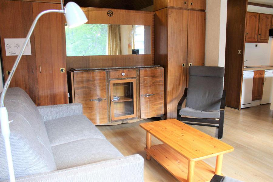 Ski verhuur Studio cabine 6 personen (402) - Résidence l'Olan - Vars - Woonkamer