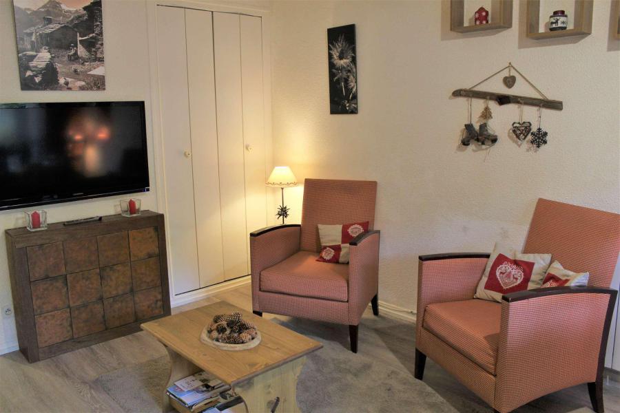 Rent in ski resort Studio sleeping corner 4 people (204) - Résidence le Christiana - Vars - Living room