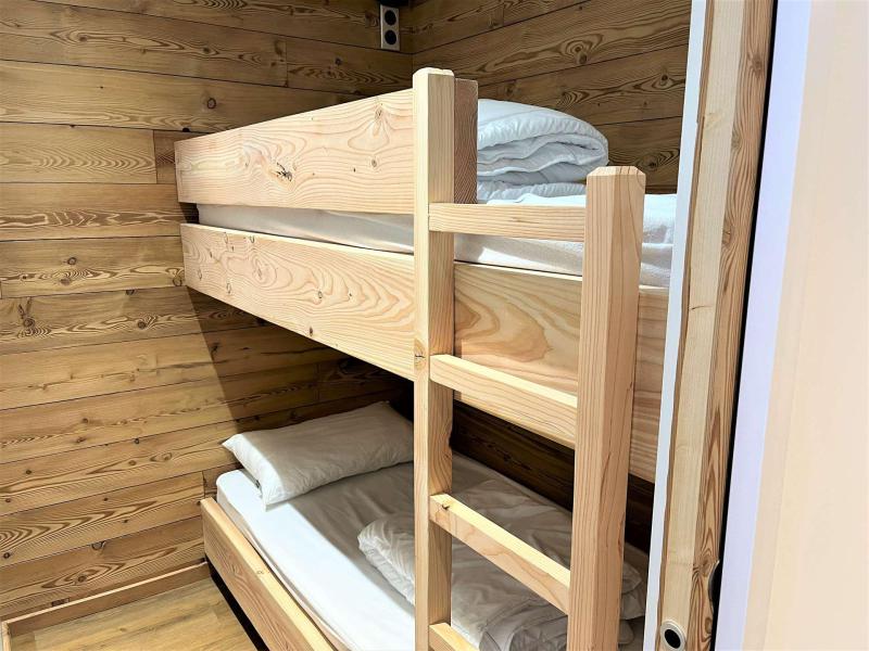 Skiverleih 2-Zimmer-Holzhütte für 6 Personen (306) - Résidence le Forest - Vars - Offener Schlafbereich