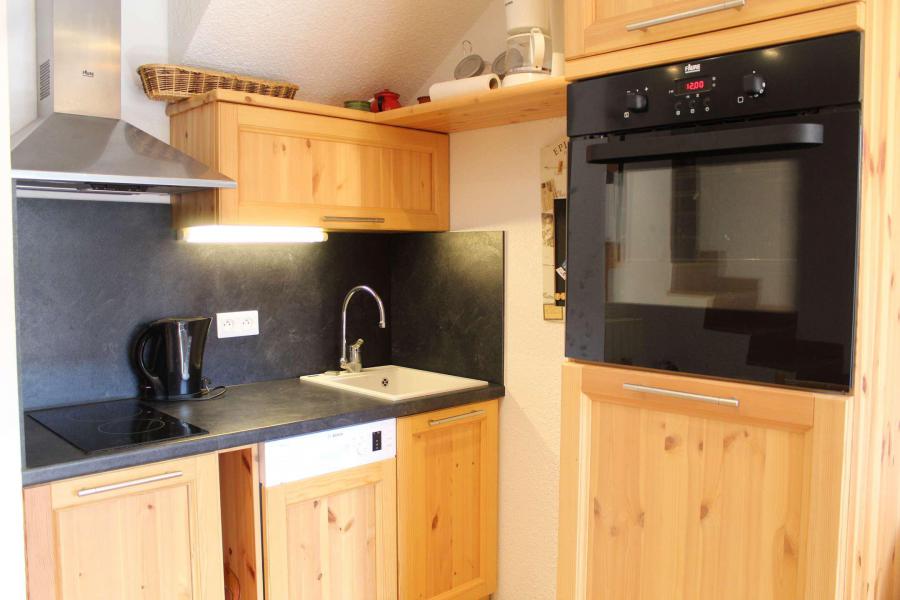 Alquiler al esquí Apartamento dúplex 2 piezas 5 personas (018) - Résidence le Hameau - Vars - Kitchenette