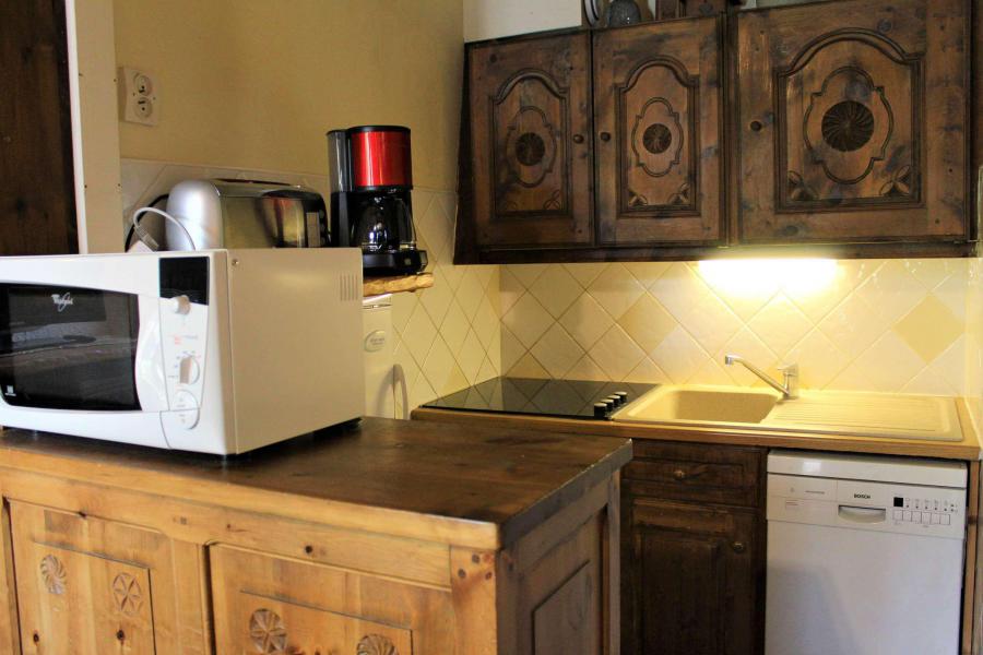 Alquiler al esquí Apartamento dúplex 2 piezas 6 personas (025) - Résidence le Hameau - Vars - Kitchenette