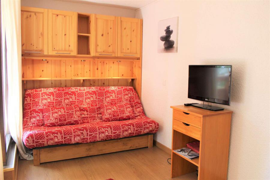 Ski verhuur Appartement duplex 2 kamers 5 personen (018) - Résidence le Hameau - Vars - Woonkamer