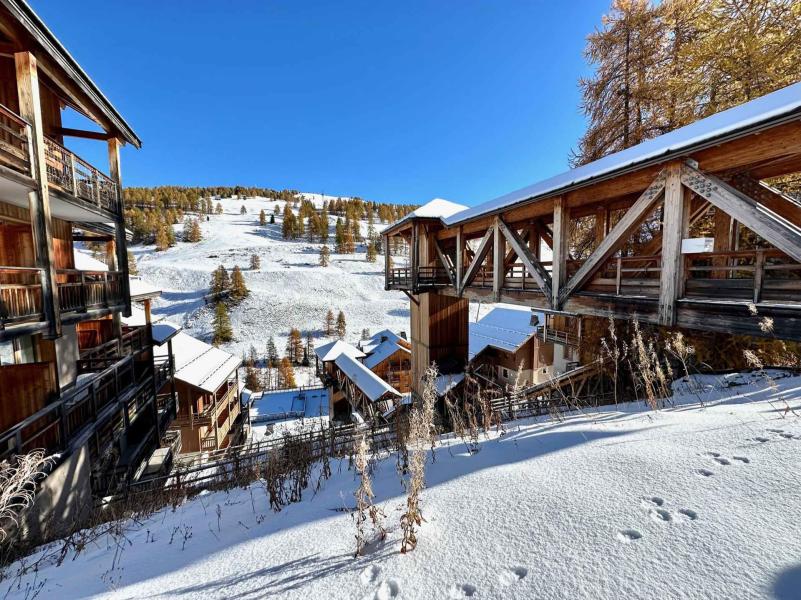 Soggiorno sugli sci Résidence Le Hameau Des Rennes - Vars - Esteriore inverno