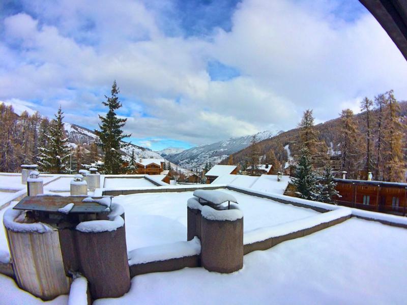 Ski verhuur Appartement 2 kamers 6 personen (201) - Résidence le Panestrel - Vars - Balkon