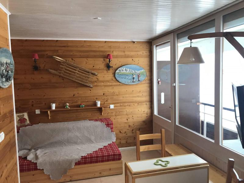 Rent in ski resort 2 room apartment 5 people (56) - Résidence le Pelvoux - Vars - Living room
