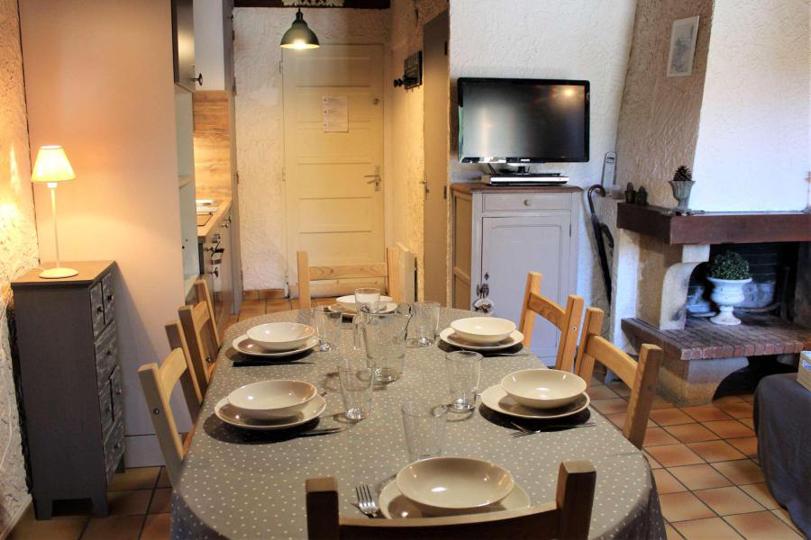 Rent in ski resort 3 room duplex apartment 6 people (010) - Résidence le Sandrina - Vars - Living room