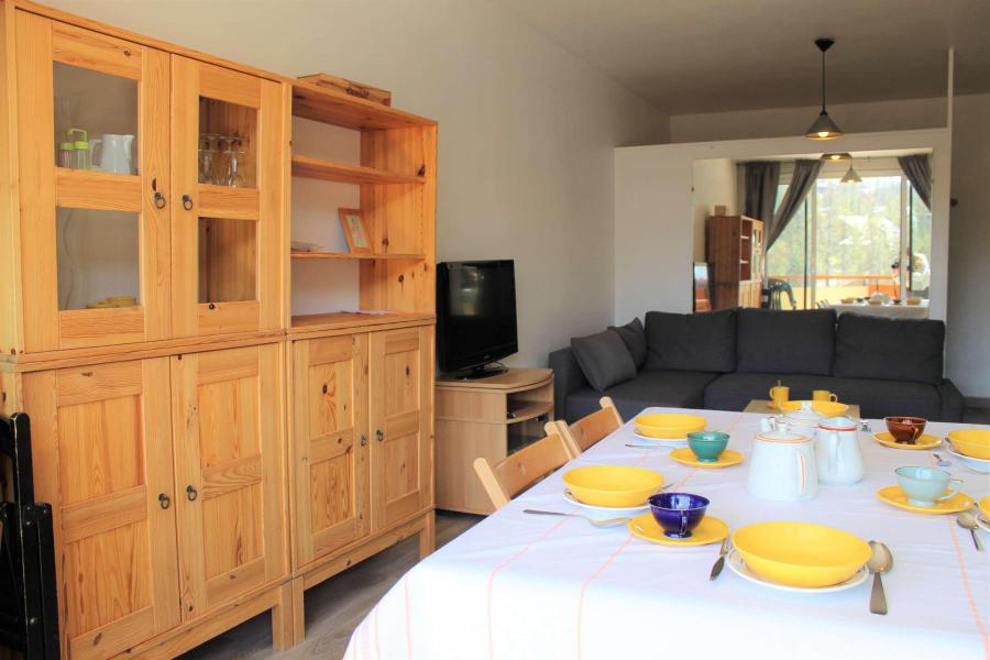 Skiverleih 2-Zimmer-Appartment für 6 Personen (048) - Résidence le Seignon - Vars - Wohnzimmer