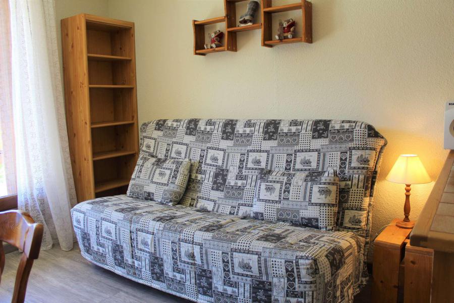 Skiverleih Studio Schlafnische 4 Personen (B102) - Résidence les Alpages - Vars - Wohnzimmer