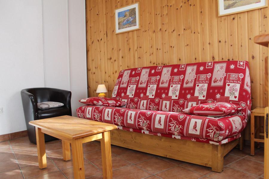 Ski verhuur Appartement 2 kamers bergnis 6 personen (0004) - Résidence les Bouquetins 1 - Vars - Woonkamer