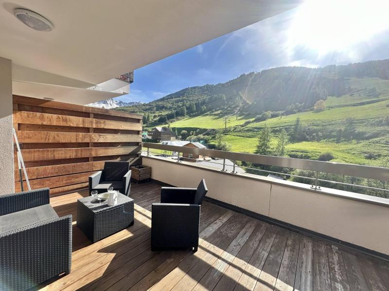 Skiverleih 3-Zimmer-Appartment für 6 Personen (11) - Résidence Les Terrasses de Vars Ste Marie  - Vars - Terrasse