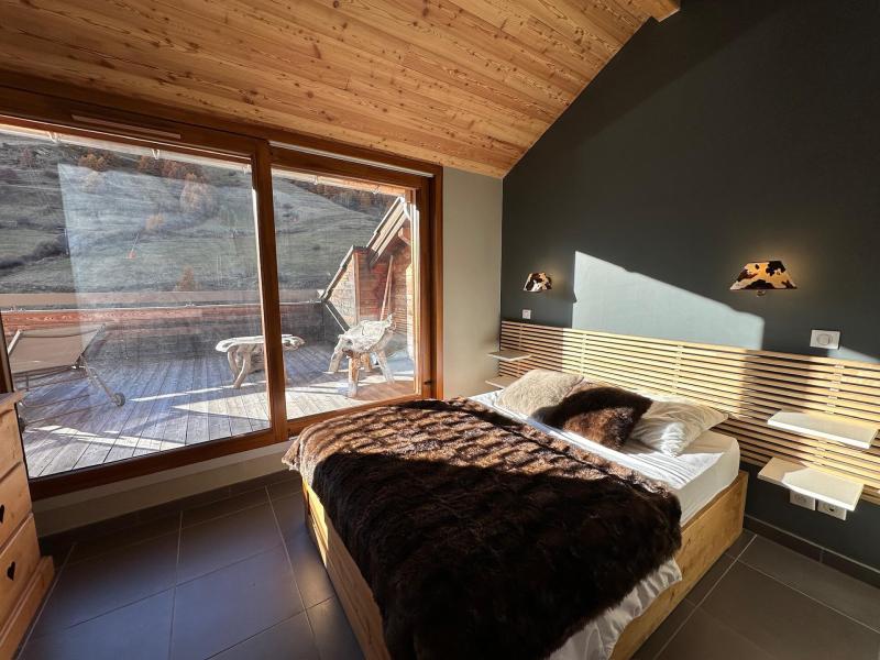 Skiverleih 3-Zimmer-Holzhütte für 9 Personen (52) - Résidence Les Terrasses de Vars Ste Marie  - Vars - Schlafzimmer