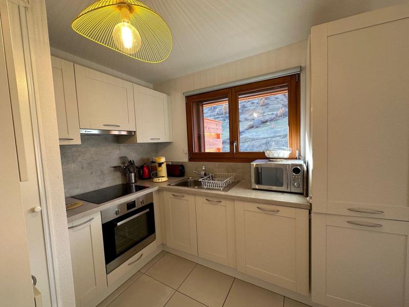 Alquiler al esquí Apartamento 2 piezas cabina para 6 personas (42) - Résidence Les Terrasses de Vars Ste Marie  - Vars - Kitchenette