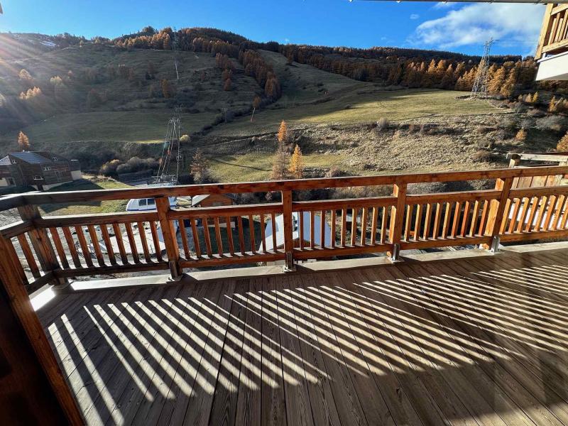 Soggiorno sugli sci Appartamento su due piani 4 stanze per 8 persone (34) - Résidence Les Terrasses de Vars Ste Marie  - Vars - Balcone