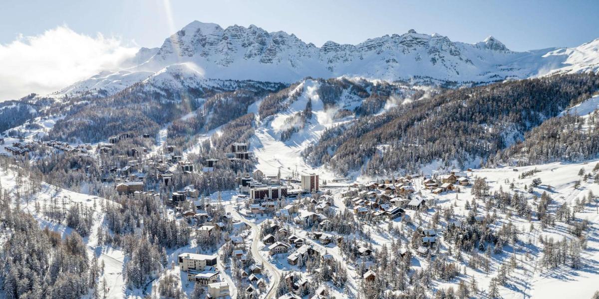 Ski verhuur Appartement 2 kamers bergnis 5 personen (993) - Résidence Seignon - Vars - Buiten winter