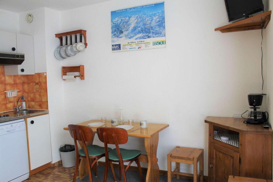 Skiverleih Studio Schlafnische 3 Personen (427) - Résidence Ski Soleil - Vars - Wohnzimmer