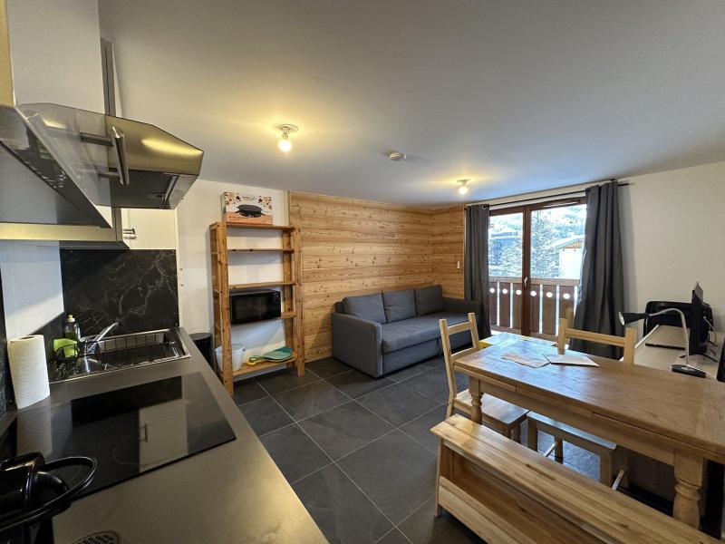 Ski verhuur Appartement 2 kamers bergnis 6 personen (105) - Résidence Varsea - Vars - Woonkamer