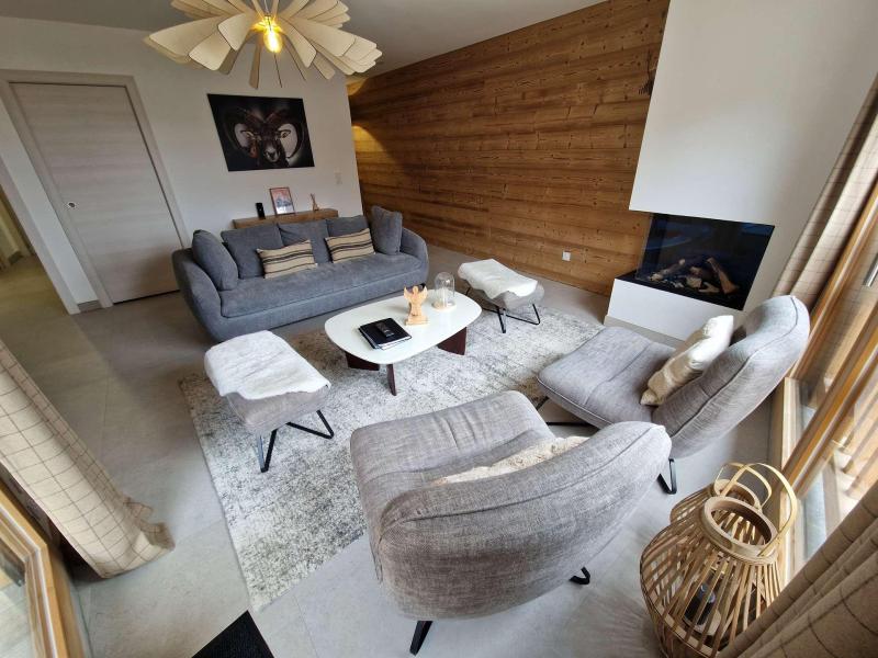 Rent in ski resort 4 room apartment 8 people (1041) - SOLEA - Vars - Living room