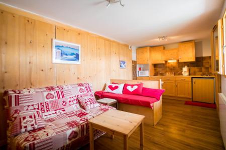 Rent in ski resort Studio sleeping corner 4 people - Chalet Christine - Vars - Living room