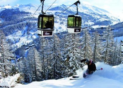 Rent in ski resort 2 room apartment sleeping corner 6 people (768) - La Résidence Eyssina - Vars