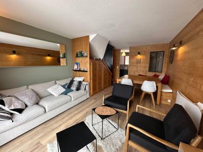 Ski verhuur Appartement triplex 5 kamers 10 personen (18) - Le Bouquetin II - Vars - Woonkamer