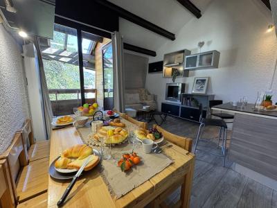 Location au ski Appartement 3 pièces mezzanine 6 personnes (27) - Le Hameau - Vars - Séjour