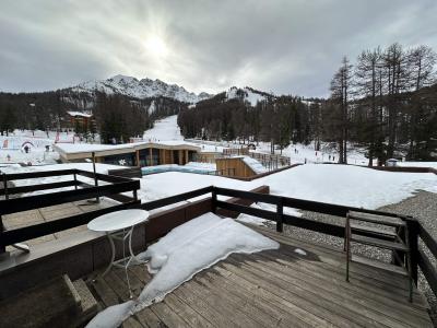 Rent in ski resort 2 room apartment cabin 6 people (103) - Le Panestrel - Vars - Balcony