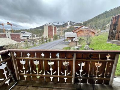 Skiverleih 4 Zimmer Maisonettewohnung für 6 Personen (09) - Le Plein Soleil - Vars - Balkon