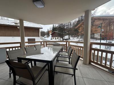 Rent in ski resort 4 room apartment 8 people (103) - Le Solea - Vars - Balcony