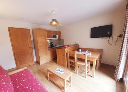 Rent in ski resort 2 room apartment 4 people (B42) - Les Chalets des Rennes - Vars - Living room