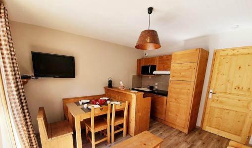 Skiverleih 2-Zimmer-Appartment für 4 Personen (A44) - Les Chalets des Rennes - Vars - Wohnzimmer