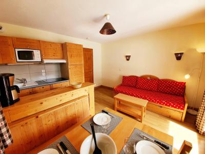 Skiverleih 2-Zimmer-Appartment für 4 Personen (B53) - Les Chalets des Rennes - Vars - Wohnzimmer