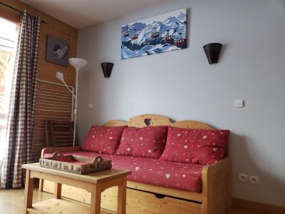 Skiverleih 2-Zimmer-Appartment für 4 Personen (E32) - Les Chalets des Rennes - Vars - Wohnzimmer