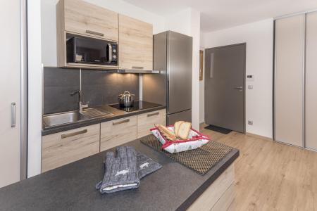 Аренда на лыжном курорте Апартаменты 3 комнат 6 чел. (16B) - Les Chalets des Rennes - Vars - Кухня