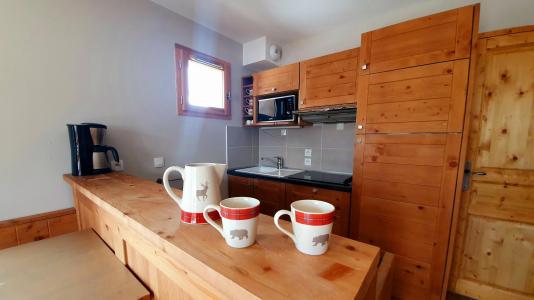 Skiverleih 3 Zimmer Maisonettewohnung für 6 Personen (A62) - Les Chalets des Rennes - Vars - Küche