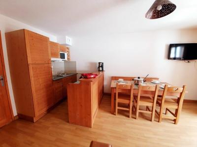 Skiverleih 3 Zimmer Maisonettewohnung für 6 Personen (B41) - Les Chalets des Rennes - Vars - Küche