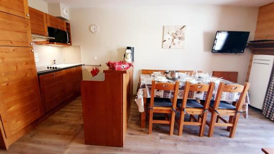 Skiverleih 3 Zimmer Maisonettewohnung für 6 Personen (C41) - Les Chalets des Rennes - Vars - Küche