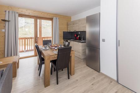 Wynajem na narty Apartament 2 pokojowy 4 osób (M11B) - Les Chalets des Rennes - Vars - Pokój gościnny