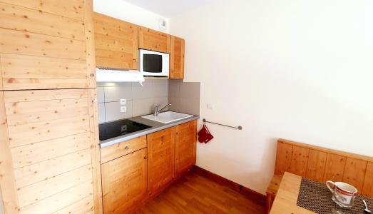 Ski verhuur Appartement 2 kamers 4 personen (G12) - Les Chalets des Rennes - Vars - Keuken