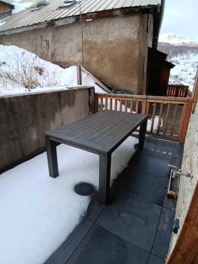 Location au ski Appartement 3 pièces 7 personnes (101) - Les Terrasses de Vars Ste Catherine - Vars - Balcon