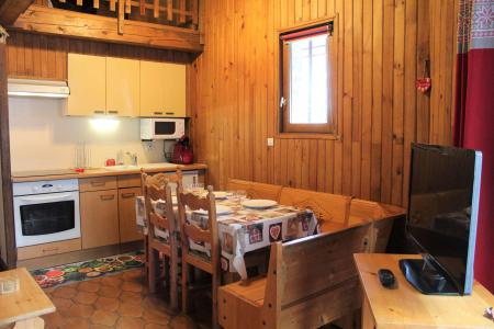 Skiverleih 2-Zimmer-Holzhütte für 7 Personen (890-0008) - Neige et Soleil - Vars - Esszimmer