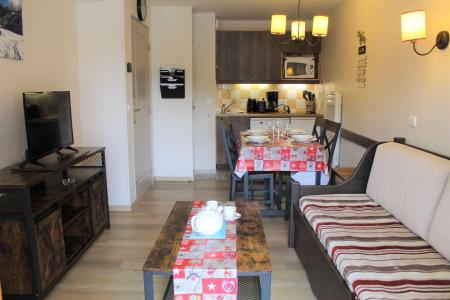 Rent in ski resort 2 room apartment 4 people (B016) - Résidence Albane - Vars - Living room