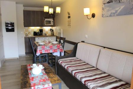 Rent in ski resort 2 room apartment 4 people (B016) - Résidence Albane - Vars - Living room