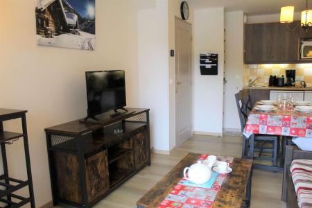 Rent in ski resort 2 room apartment 4 people (B016) - Résidence Albane - Vars - Living room