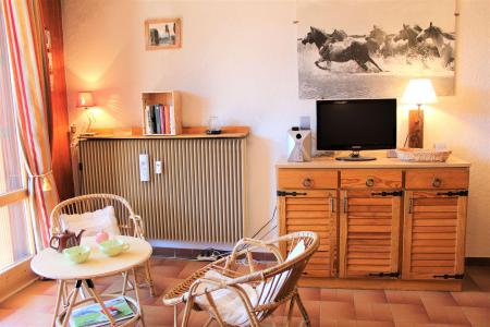 Skiverleih Studio Schlafnische 4 Personen (086) - Résidence Centre Vars - Vars - Wohnzimmer