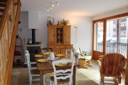 Ski verhuur Appartement 3 kamers 6 personen (10ALB) - Résidence l'Aiglon - Vars - Woonkamer