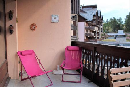 Rent in ski resort 3 room apartment 6 people (590-0008) - Résidence l'Ourson I - Vars - Balcony