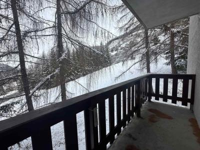 Rent in ski resort Studio sleeping corner 4 people (11) - Résidence la Chanalette - Vars - Balcony