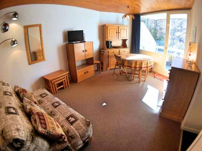 Rent in ski resort Studio cabin 4 people (506) - Résidence le Chambeyron - Vars - Living room